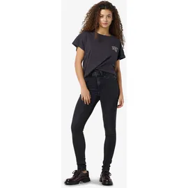 Noisy May Damen Nmcallie Hw Skinny Vi481bl Noos Jeans, Schwarz, 30W / 32L EU - 30W / 32L