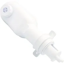 Otto Haas KG Oha-Abwasseranschluss-Siphon schmalhans freier Ablauf mit Reinigungsöffnung weiß