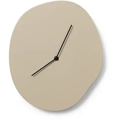 Ferm Living - Melt Wanduhr, cashmere