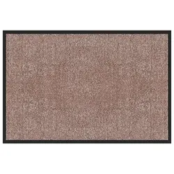 KARAT Schmutzfangmatte "Rhine" - Sauberlaufmatte Fußmatte Türvorleger / 40 x 60 cm (Hellbeige)