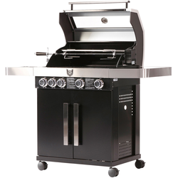 BBQ Chief Gasgrill 9.0, BxTxH: 138x60x116 cm schwarz Gasgrills Grills Garten Balkon