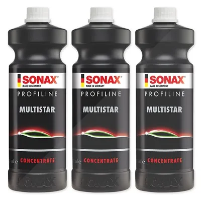 Sonax 3x 1 l Profiline MultiStar Universalreinigerkonzentrat