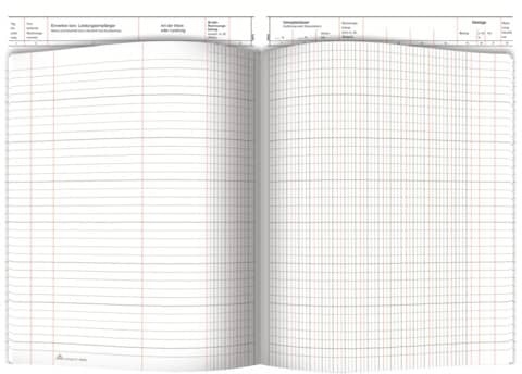Rechnungs- und Warenausgangsbuch zur Ermittlung der Umsatzsteuer, kartoniert, A4, 40 Blatt