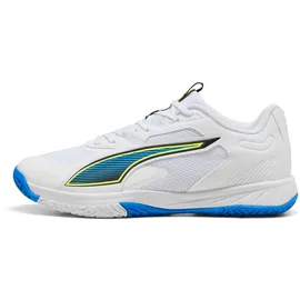 Puma Accelerate Pro 4 Game On Damen - weiß, Größe 44 1⁄2 EU, Puma leuchtendes Rot, Ultrablau, 44.5