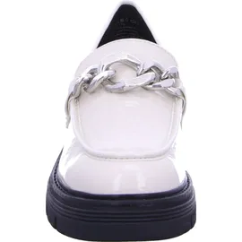 Marco Tozzi Damen by Guido Maria Kretschmer 2-2-84701-29 Flacher Slipper, Cream PATENT, 39 EU