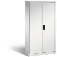 C+P CP-Möbel Magazinschrank Serie 13, grau, 100 x 198 x 42cm, 12 Böden mit 72 Regalkästen