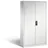 C+P CP-Möbel Magazinschrank Serie 13, grau, 100 x 198 x 42cm, 12 Böden mit 72 Regalkästen
