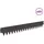 vidaXL Raseneinfassung 103 x 15 cm Schwarz/Metall