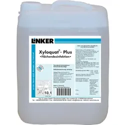 Linker Xyloquat®-Plus Flächendesinfektion, Desinfektionsreiniger zur Bekämpfung von Mikroorganismen, 10,1 Liter - Kanister