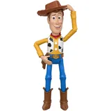 Mattel Toy Story 5 große Sheriff Woody-Figur, ca. 30 cm, bewegliches Spielzeug, Mehrfarbig