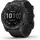 Garmin fenix 7X Sapphire Solar schiefergraues DLC-Titan mit schwarzem Armband