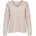 V-Neck Strickpullover Beige M