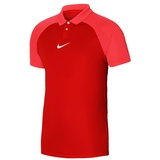 Nike Academy Pro Poloshirt rot Weiss F657