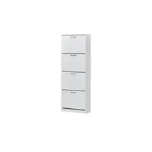 Möbel Kraft Schuhkipper 58 x 162 x 25 cm weiß