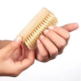 ‎remos REMOS Hand- und Nagelbürste Buchenholz mit Naturborste für die Nagelreinigung