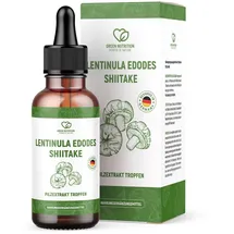 Green Nutrition Lentinula Edodes Shiitake Pilzextrakt Tropfen 50 ml