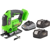 PROCRAFT ST22 Akku Stichsäge 20 V 80 mm Brushless inkl. 2 x 4,0 Ah + Ladegerät