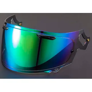 Arai Helmet Arai Vas-v Max-v Bildschirm - Grün-Verspiegelt