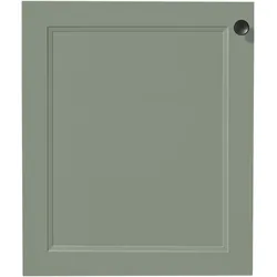 Frontblende NOBILIA ""Cascada", Ausrichtung wählbar", grün (lacklaminat schilf), B:60cm H:72cm T:1,9cm, MDF, Möbelblenden, für integrierte Kühlgeräte und Waschautomaten, Breite 60 cm