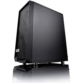 Fractal Design Meshify C ATX Gaming Gehäuse mit TG Seitenfenster, schallgedämmt