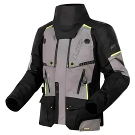 LS2 Apollo Textiljacke Schwarz/Grau/Neon-Gelb 5XL