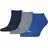 Puma Sneakersocken 3 Paar Blau/Grau 43-46