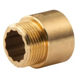 Messing Gewinde-Fitting HahnverlängerungIG/AG 3/4