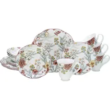CreaTable Geschirrset, Fiore (16 Stück)