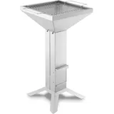 Thüros Holzkohlegrill T2 Edelstahl 4 Fuß (TKE4F35)