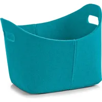 Hti-Living Aufbewahrungskorb Filz 37 x 22 x 20 cm schwarz