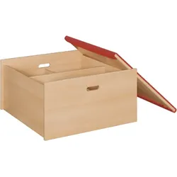 Spielpodest - Quadrat Büchertrog