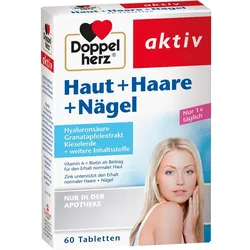 Doppelherz Haut + Haare + Nägel 60 ST