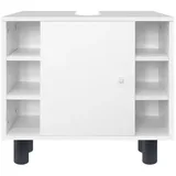 ML-Design Waschbeckenunterschrank 60 x 54 x 32 cm Weiß