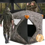 Vevor Jagdversteck Jagdzelt für 1–2 Personen Pop-Up mit Tragetasche