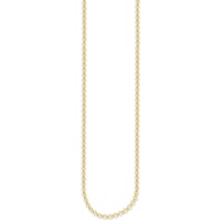 Thomas Sabo Damen-Erbskette 925 Silber teilvergoldet 90 cm - KE1219-413-12-L