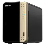 QNAP TS-264 Leergehäuse Schwarz/Gold