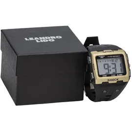 leandro lido Sterpeto Unisex Sport Uhr gold/schwarz-Größe:Einheitsgröße