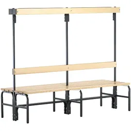 Sypro Umkleidebank 150 x 0 x 0 cm Anthrazit