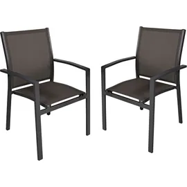 Garden Pleasure Sophia Set 9-tlg. Grau