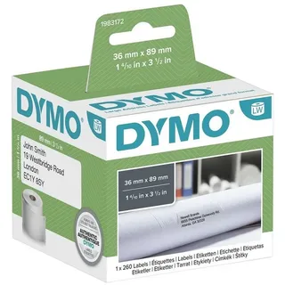 Dymo 1983172 weiß, 36 x 89mm, 260 St.