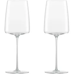 Zwiesel Glas - Simplify Weinglas, leicht & frisch, 382 ml (2er-Set)