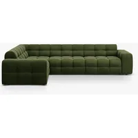 micadoni Ecksofa Kendal, 6-Sitzer grün