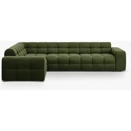 micadoni Ecksofa Kendal, 6-Sitzer grün