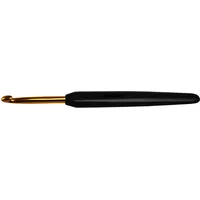 KnitPro Häkelnadel 4 mm Gold/Schwarz 1 St.
