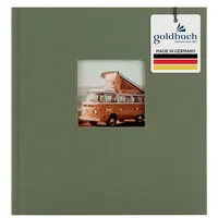 Goldbuch Fotoalbum Bella Vista 30x31 60 schwarze Seiten Artischocke