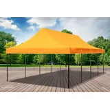 Faltpavillon Faltzelt Pavillon 4x8m Orange  Gartenzelt Klappzelt Wasserdicht