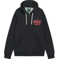 Superdry Herren Neon Vintage Logo Zip Hoodie,