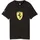 Puma T-Shirt "Scuderia Ferrari Coloured Shield T-Shirt Jugendliche", Jungen, Gr. 140, schwarz, Obermaterial: 100% Baumwolle. Rippe: 25% Polyester, 75% Baumwolle, clean, regular fit, Rundhals, Shirts T-Shirt