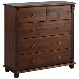 OTTO home Tessin 90 x 88 x 38 cm Dunkelbraun