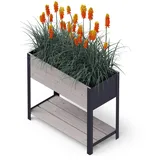 upyard Hochbeet Modernbox hoch 78x36x72cm Holz